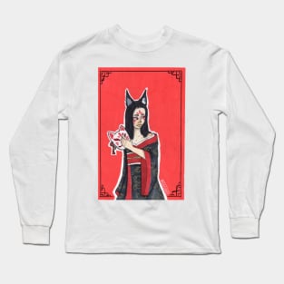 Kitsune Long Sleeve T-Shirt